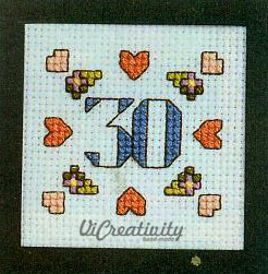К 14 февраля 30 романтических мини схем для вышивки (сердечки) vicreativity 23