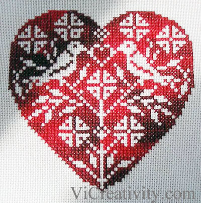 сердце схема для вышивки vicreativity 1