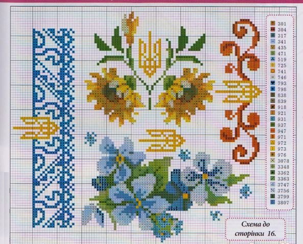 Украина - патриотические схемы для вышивки vicreativity - 5